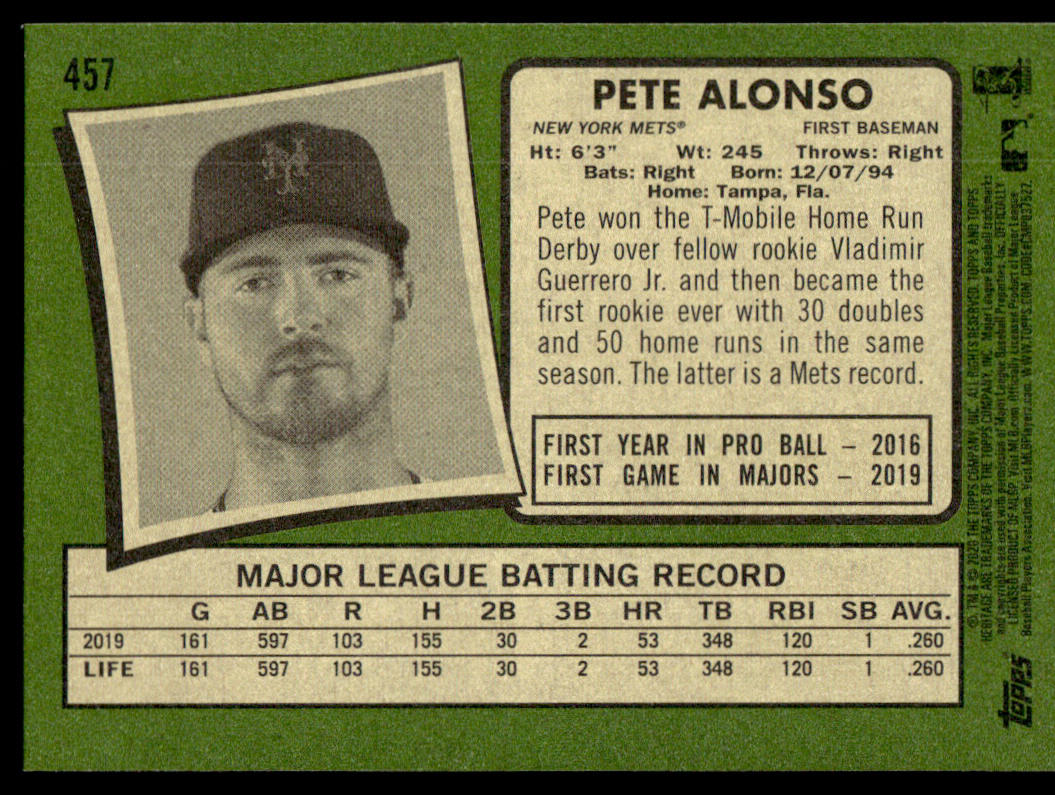 2020 Topps Heritage Baseball Complete Base Set - 725 cards