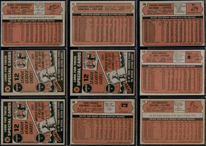1972 Topps Baseball Complete Set - EXMT AVG w 10 Graded - Fisk RC Aaron Ryan Mays