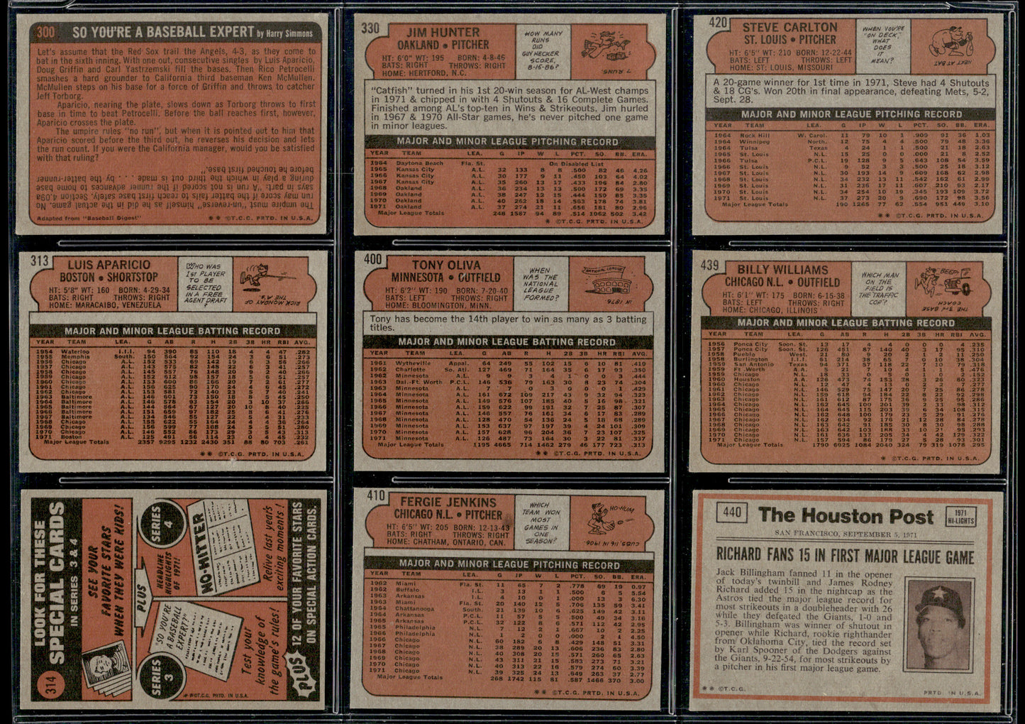 1972 Topps Baseball Complete Set - EXMT AVG w 13 Graded - Fisk RC Aaron Ryan Mays