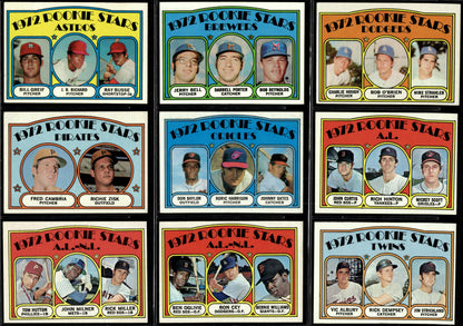1972 Topps Baseball Complete Set - EXMT AVG w 10 Graded - Fisk RC Aaron Ryan Mays
