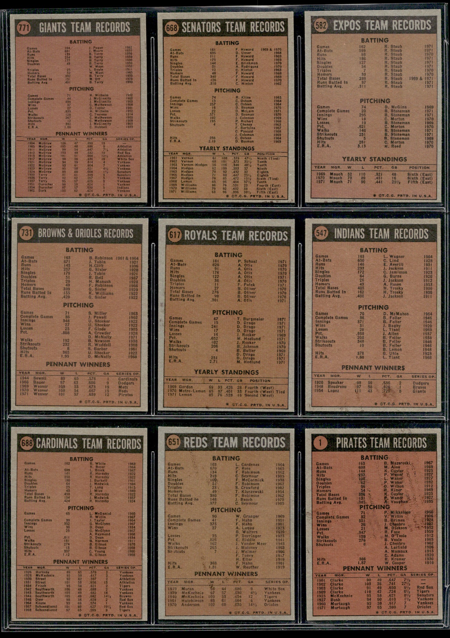 1972 Topps Baseball Complete Set - EXMT AVG w 13 Graded - Fisk RC Aaron Ryan Mays