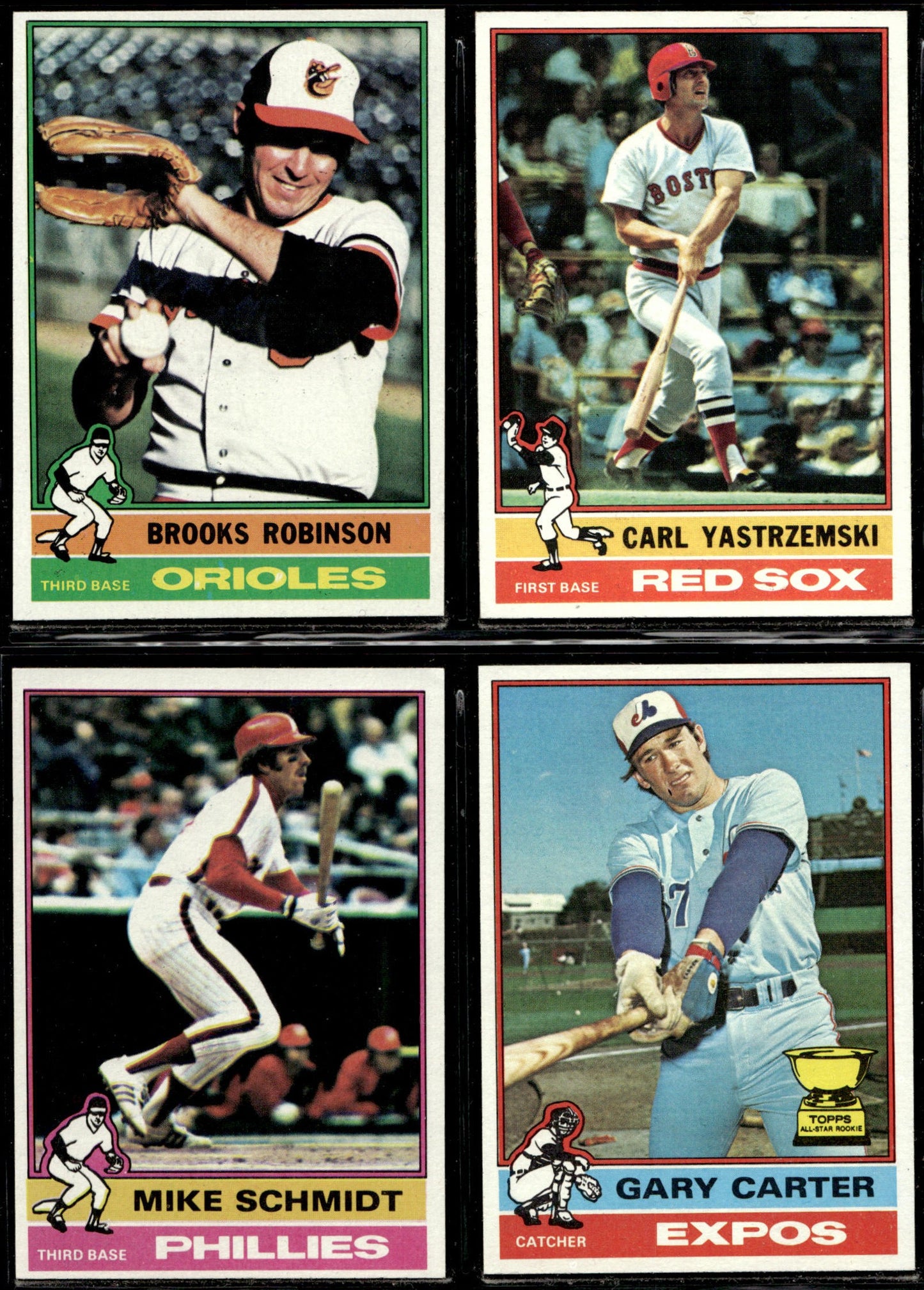 1976 Topps Baseball Complete Set - NM+ AVG - Eckersley RC Aaron Ryan Brett Rose