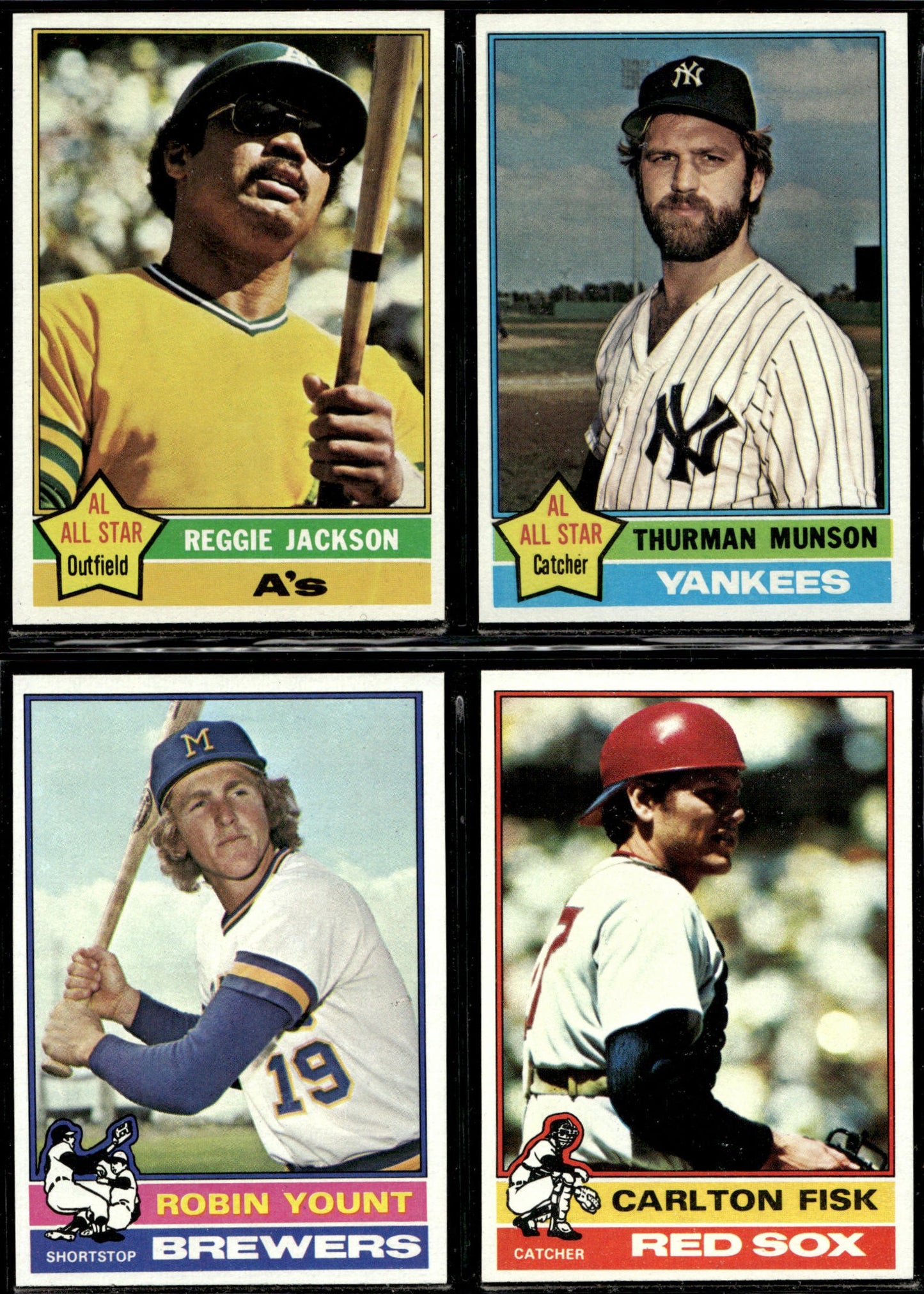 1976 Topps Baseball Complete Set - NM+ AVG - Eckersley RC Aaron Ryan Brett Rose