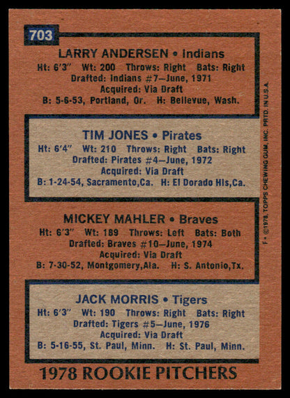 1978 Topps Baseball Complete Set - EXMT/NM - Murray Molitor RC Ryan