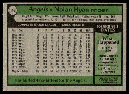 1979 Topps Baseball Complete Set - EXMT AVG - Smith RC Ryan