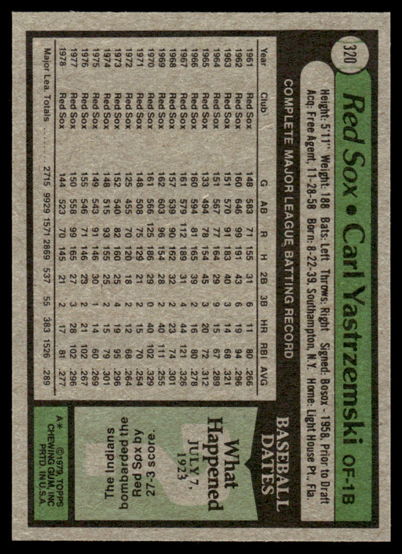 1979 Topps Baseball Complete Set - EXMT AVG - Smith RC Ryan