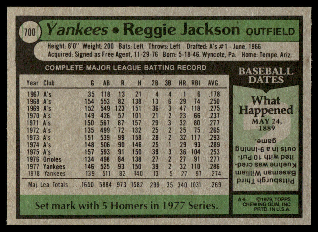 1979 Topps Baseball Complete Set - EXMT AVG - Smith RC Ryan