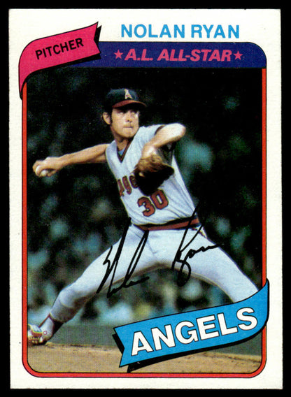 1980 Topps Baseball Complete Set - EXMT/NM - Henderson RC Ryan