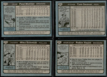 1980 Topps Baseball Complete Set Vending! - NM AVG - Henderson RC Ryan