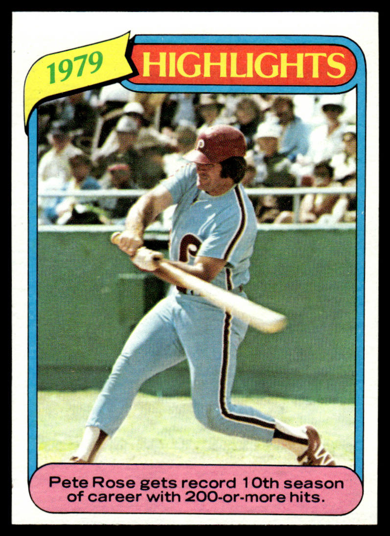 1980 Topps Baseball Complete Set - EXMT/NM - Henderson RC Ryan