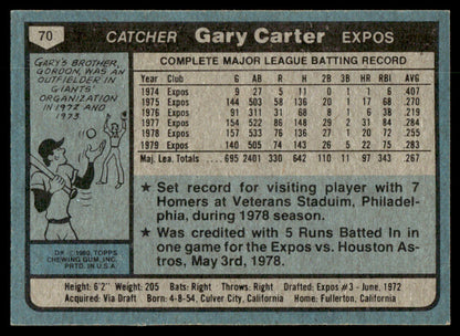 1980 Topps Baseball Complete Set - NM AVG - Henderson RC Ryan