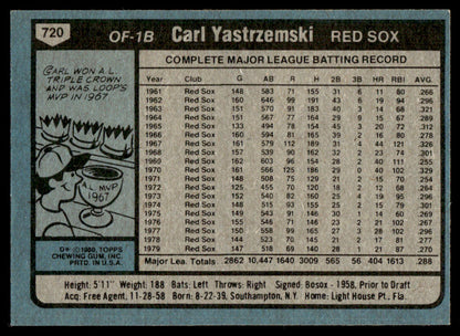 1980 Topps Baseball Complete Set - EXMT/NM - Henderson RC Ryan