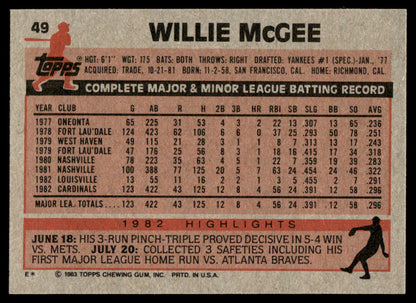 1983 Topps Baseball Complete Set Vending! - NMMT AVG - Sandberg Gwynn Boggs RC