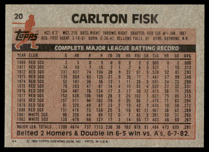 1983 Topps Baseball Complete Set Vending! - NMMT AVG - Sandberg Gwynn Boggs RC