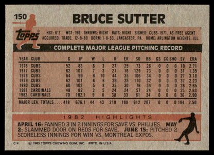 1983 Topps Baseball Complete Set Vending! - Sandberg Gwynn Boggs RC PSA 8