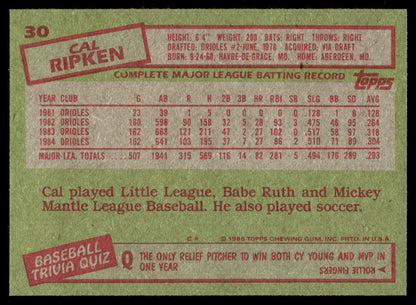 1985 Topps Baseball Complete Set Vending! - NM/NMMT - McGwire Clemens Puckett RC