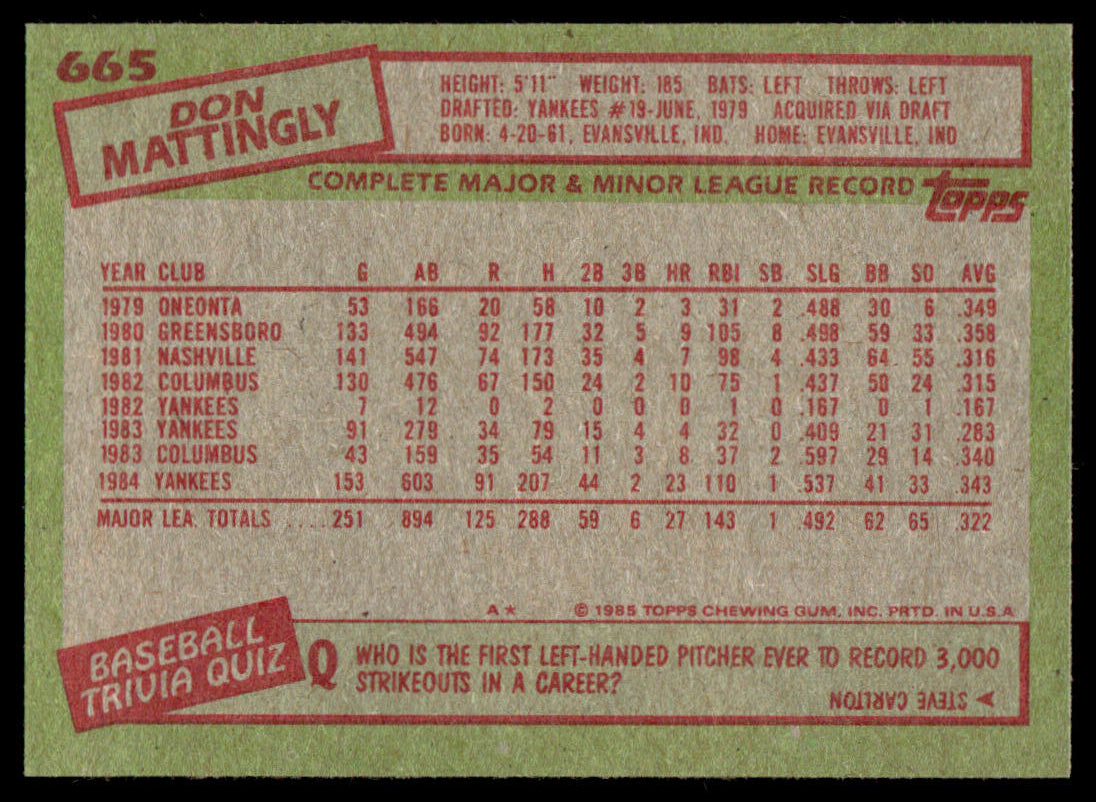1985 Topps Baseball Complete Set Vending! - McGwire Clemens Puckett RC PSA 8