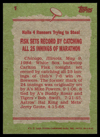 1985 Topps Baseball Complete Set Vending! - McGwire Clemens Puckett RC PSA 8