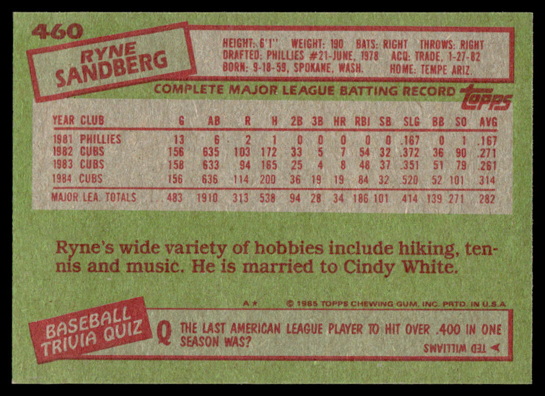 1985 Topps Baseball Complete Set Vending! - McGwire Clemens Puckett RC PSA 8