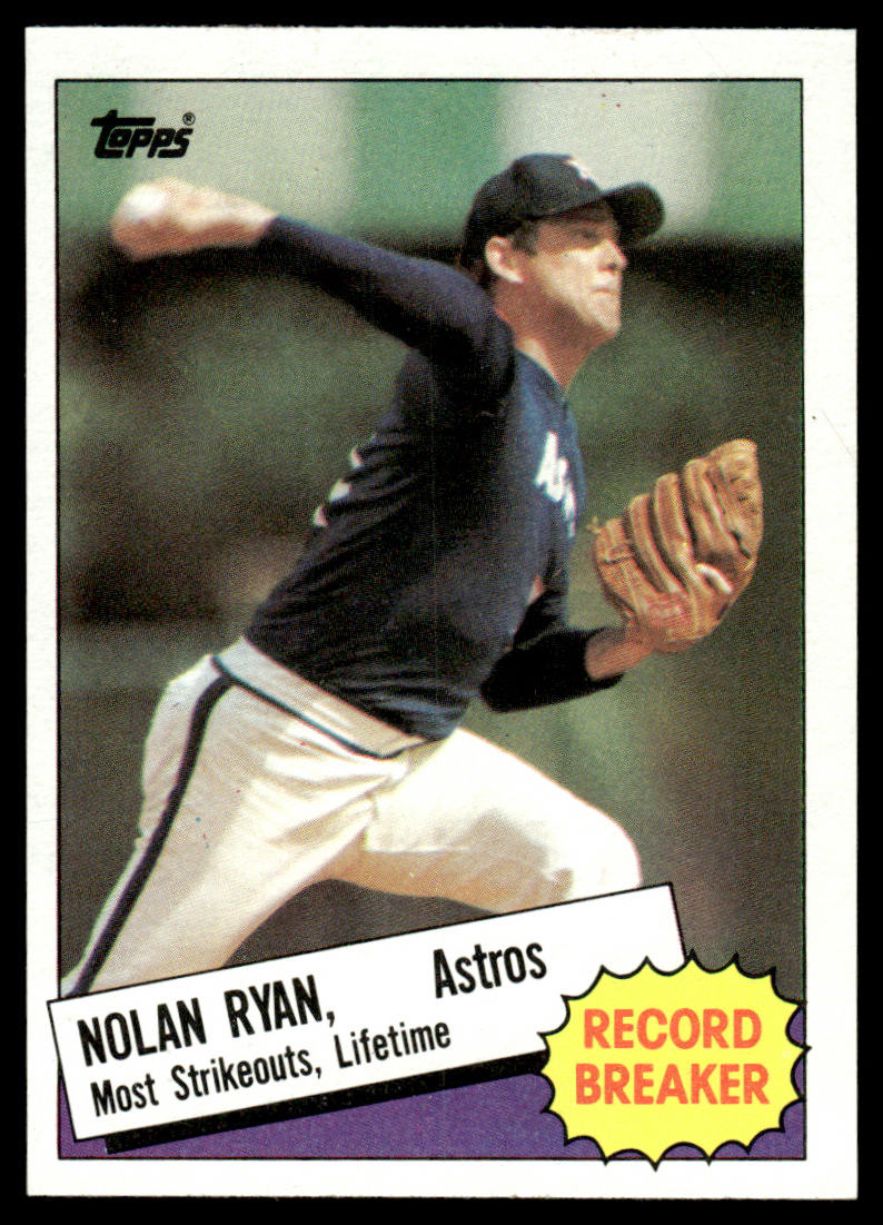 1985 Topps Baseball Complete Set Vending! - McGwire Clemens Puckett RC PSA 8