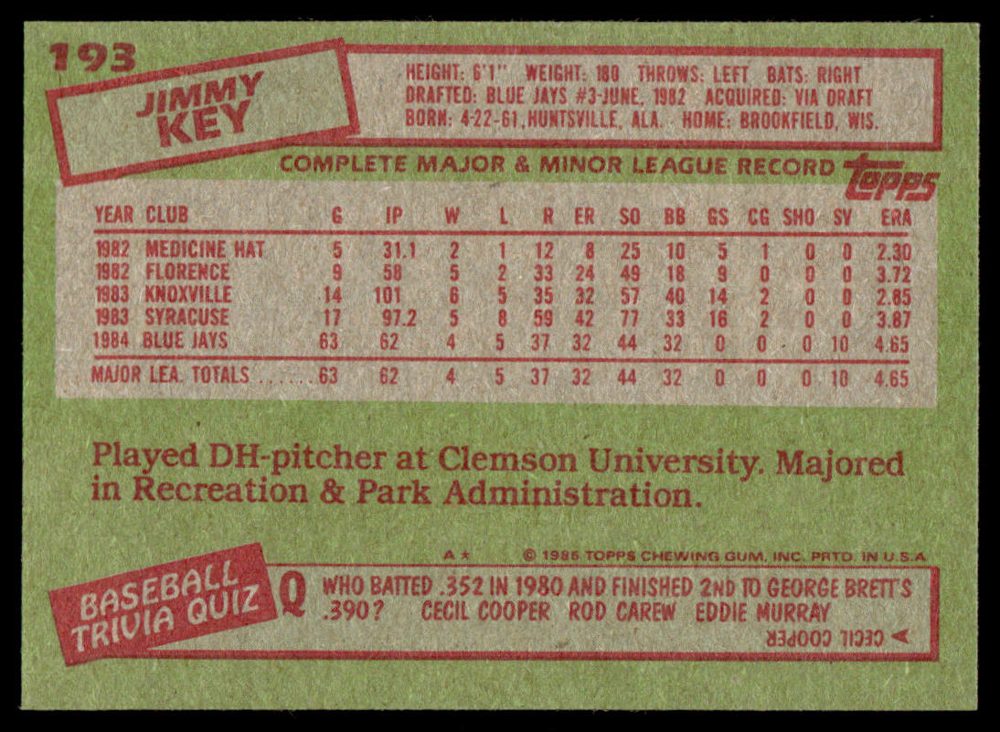 1985 Topps Baseball Complete Set Vending! - NM/NMMT - McGwire Clemens Puckett RC