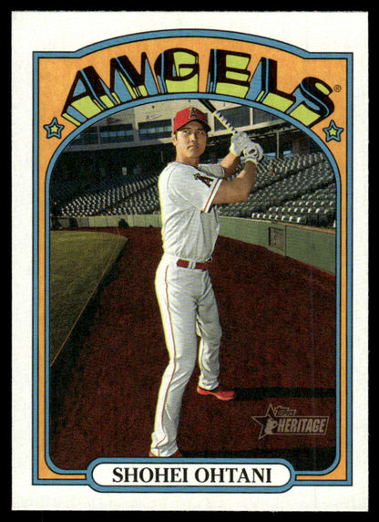 2021 Topps Heritage #245 #246 - Shohei Ohtani - Lot of 2