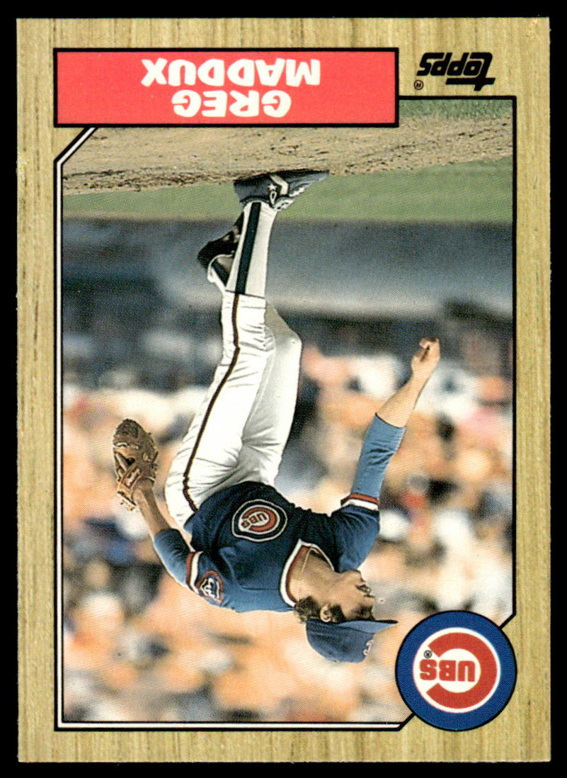1987 Topps Traded Baseball #70T - Greg Maddux RC - MINT