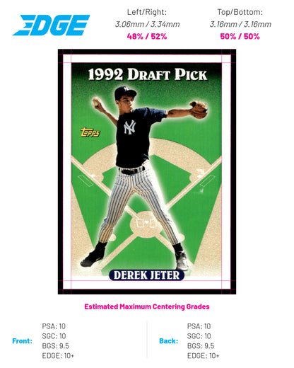 1993 Topps Baseball #98 - Derek Jeter RC - MINT